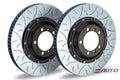 GT Series Type-3 Slotted 2-Piece Front Brake Rotor