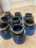 Universal Performance Air Filter, 3.5" Inlet, Blue