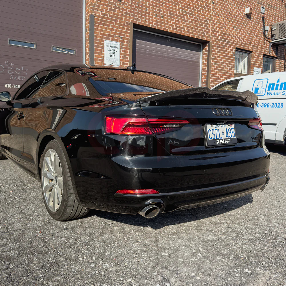 V3 Style Dry Carbon Fiber Trunk Spoiler