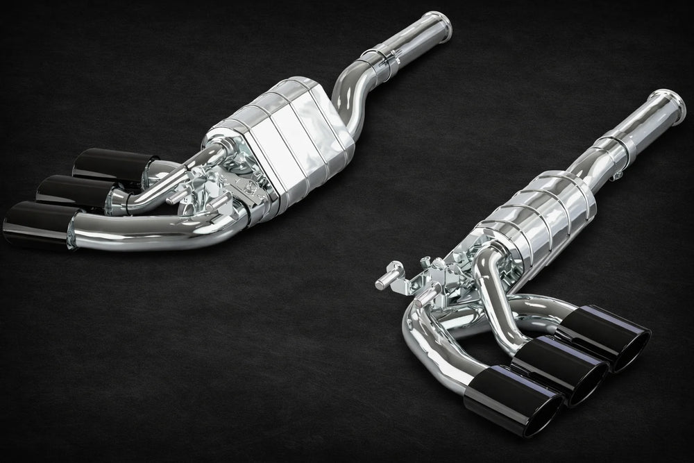 Triple-Valved Mufflers