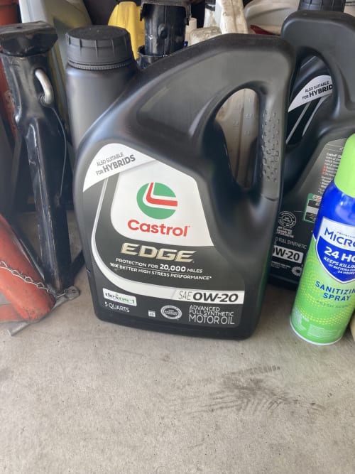 EDGE 0W-20 Full Synthetic Motor Oil