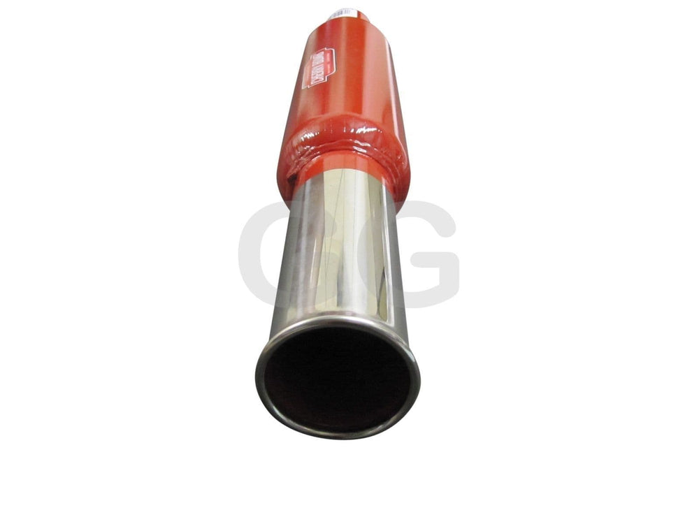 12" Long 3.5" OD Rear Back Box Silencer