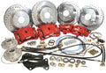 Big Brake Front and Rear Kit with Red Twin Piston Calipers