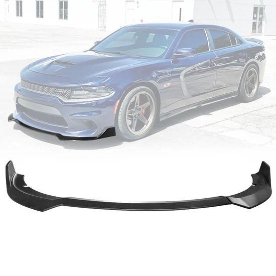 V2 Style 3-Piece Front Bumper Lip