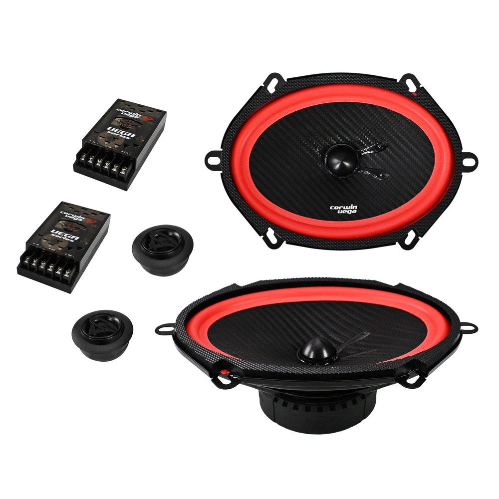 Cerwin-Vega 6x8-Inch 2-Way Component Speaker System