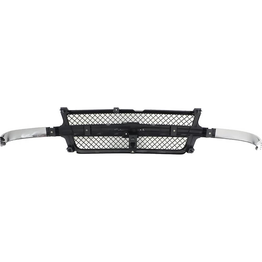 Grille, Black and Chrome Matte