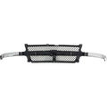 Grille, Black and Chrome Matte