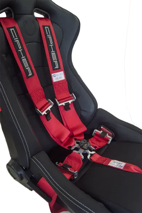 5-Point Racing Harness Red