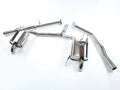 Stainless Steel Dual Muffler Resonated Cat-Back Exhaust