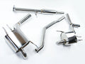 Stainless Steel Dual Muffler Resonated Cat-Back Exhaust