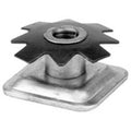 1-1/4in Square Tubing Threaded Insert