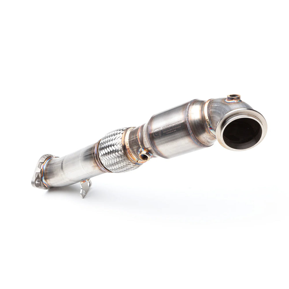 304 Stainless Steel Downpipe with GESI Cat