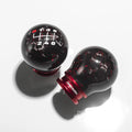 Red Forged Carbon Shift Knob M12x1.25mm