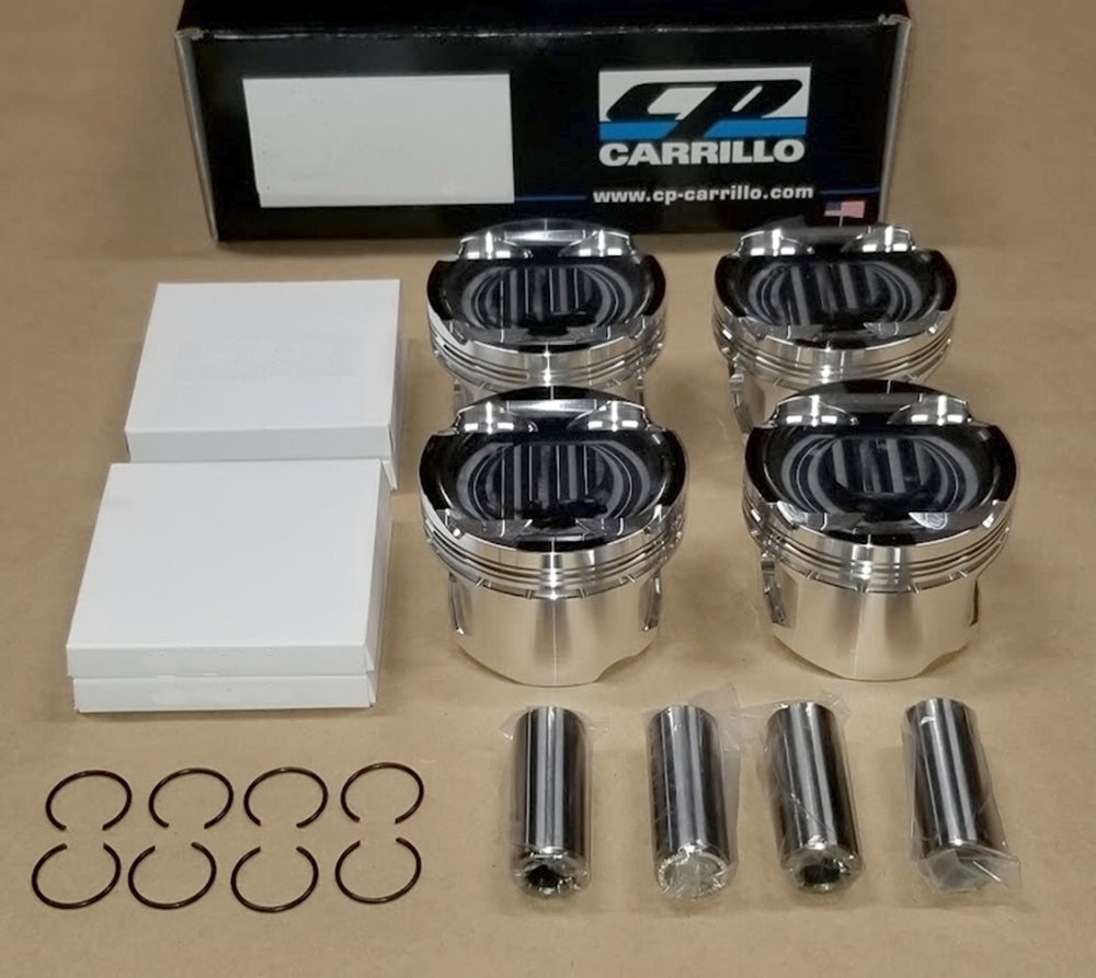 3.406-Inch Bore 9.0:1 Compression Dome Piston Set
