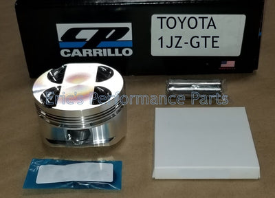 Forged Piston Set, -4.5cc Dome, 34.0mm Comp. Height