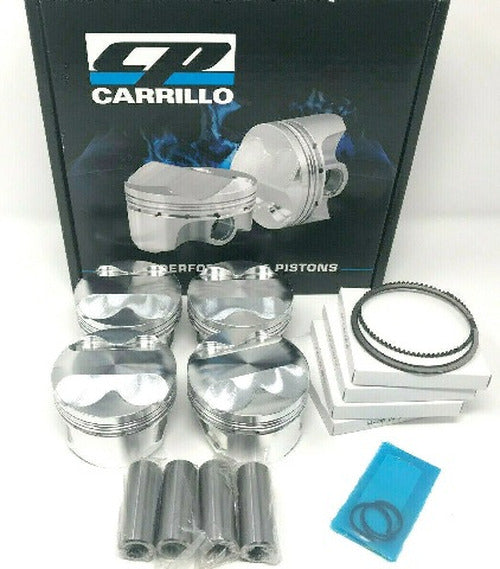 Forged Aluminum Piston Set, 84.50mm Bore, +0.50mm Oversize