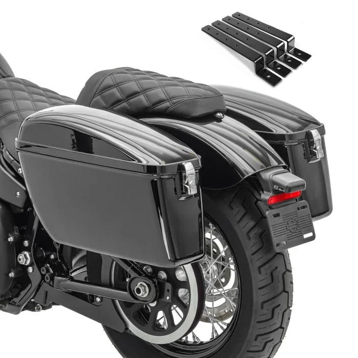 Saddlebags, Glossy Black