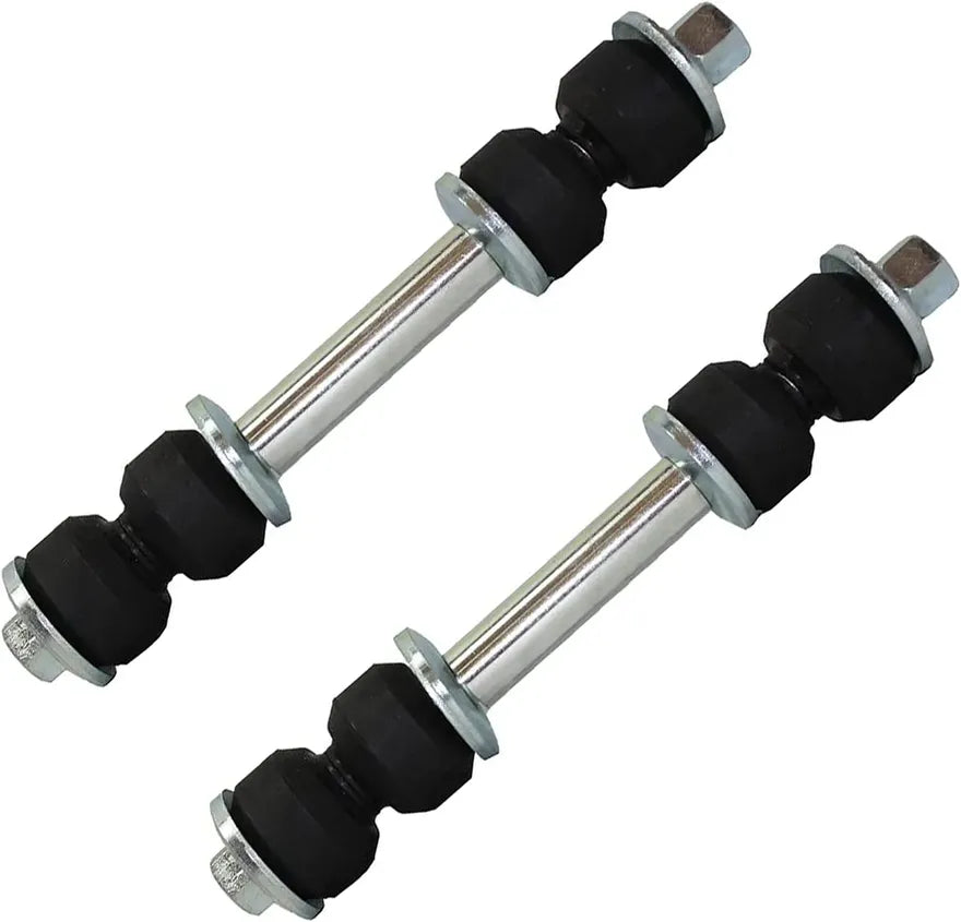 8pc Front Control Arms Sway Bar Links Tie Rods Kit