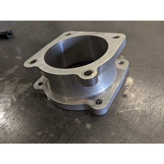 6061 CNC Aluminum Throttle Body Adapter Plate