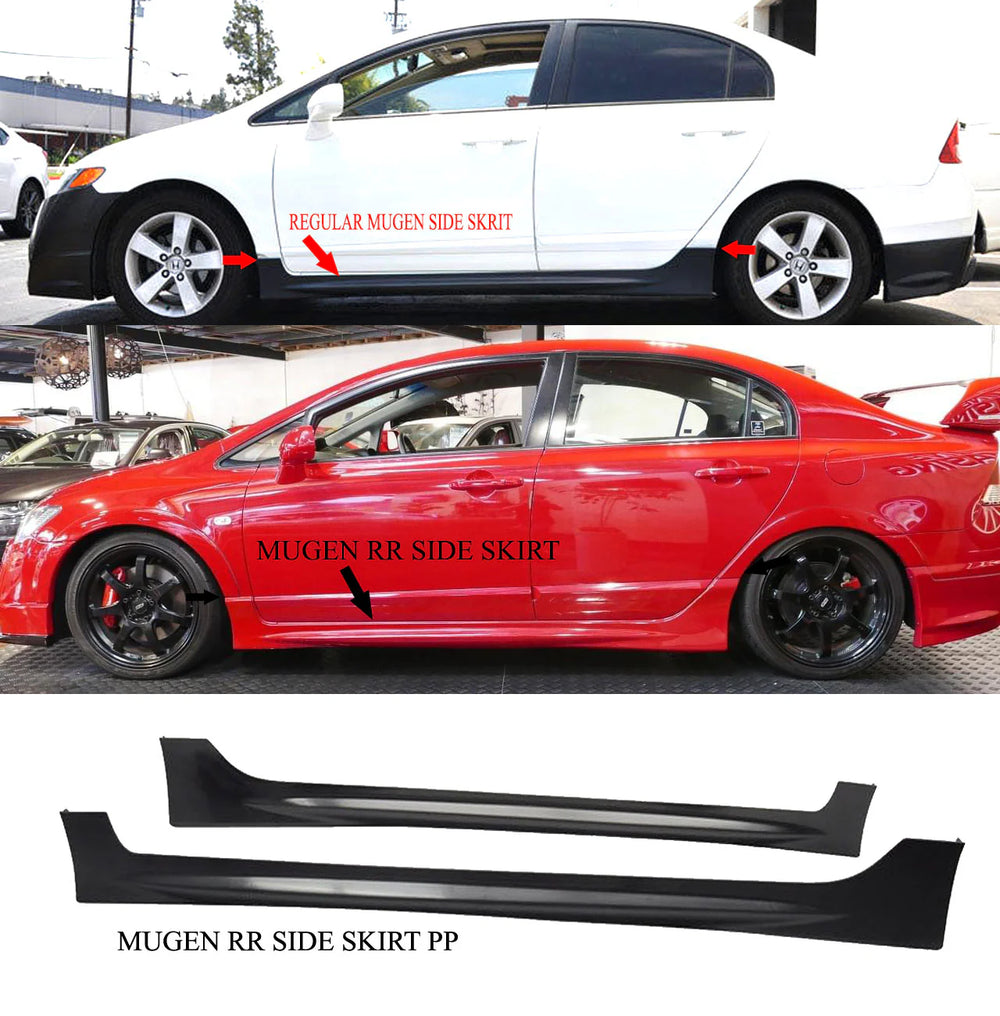 MUGEN RR Style Side Skirt Set