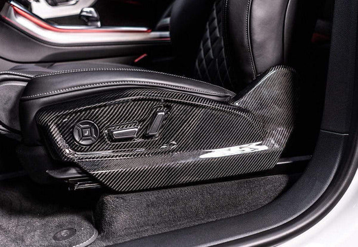 Carbon Fiber 2pc Front Seat Panels