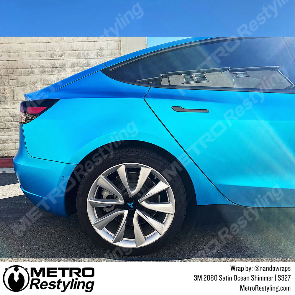 2080 Satin Ocean Shimmer Vinyl Wrap