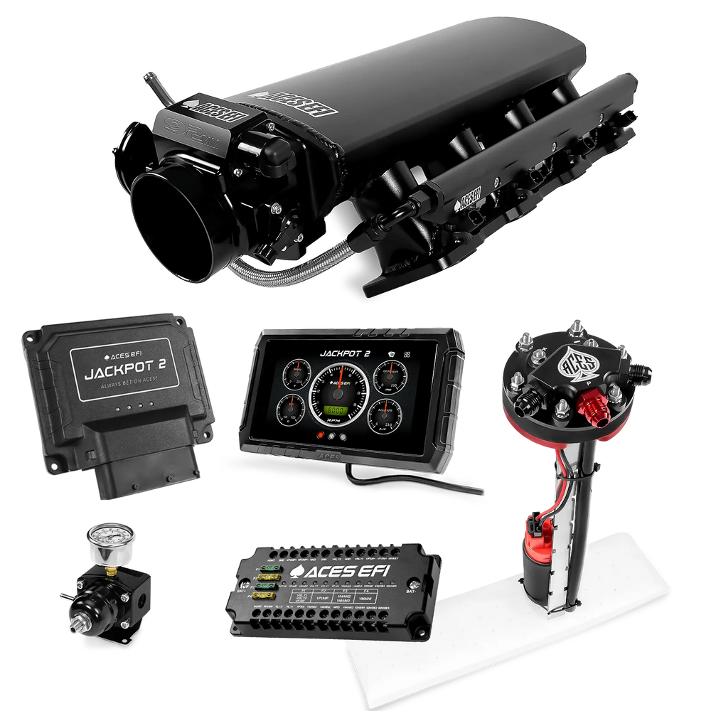 Jackpot LS Lite Top End Kit w/ 36 lb/hr Injectors & 92mm Throttle Body