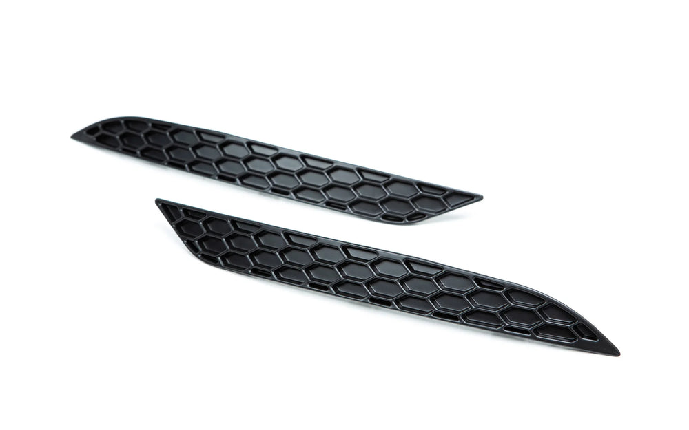 Honeycomb Matte Black Wheel Set