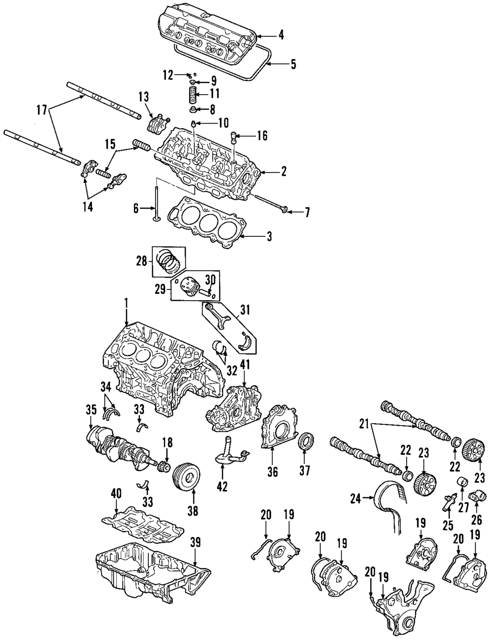 Left Front Camshaft