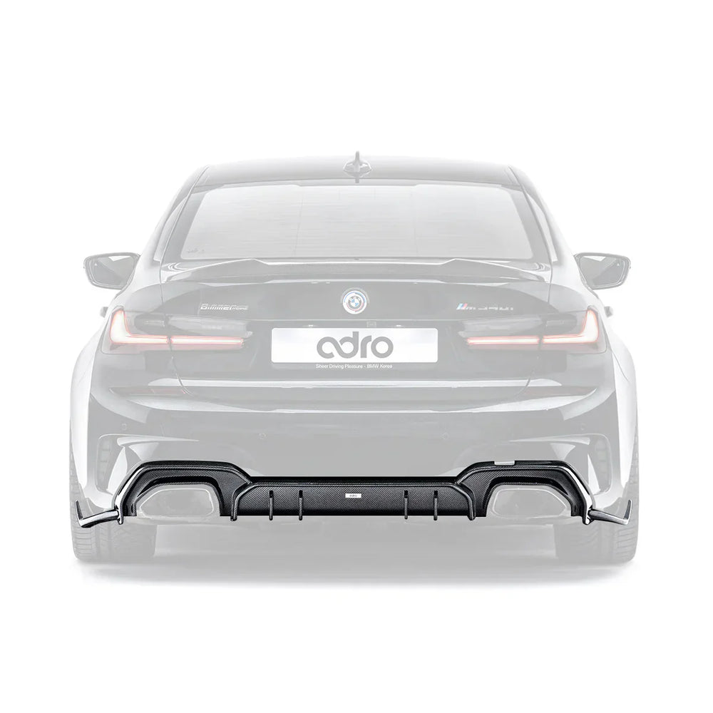 Rear Diffuser Kit with Side Fins