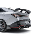 Wet Carbon Fiber Rear Diffuser