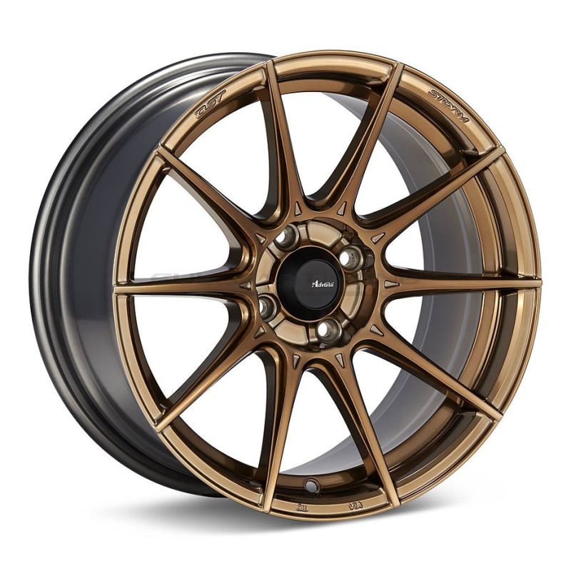 Storm S1 15x8 ET25 4x100 Flat Bronze Wheel