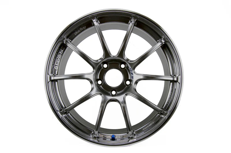 RZII 19x8.5 +45 5x112 Racing Hyper Black Wheel