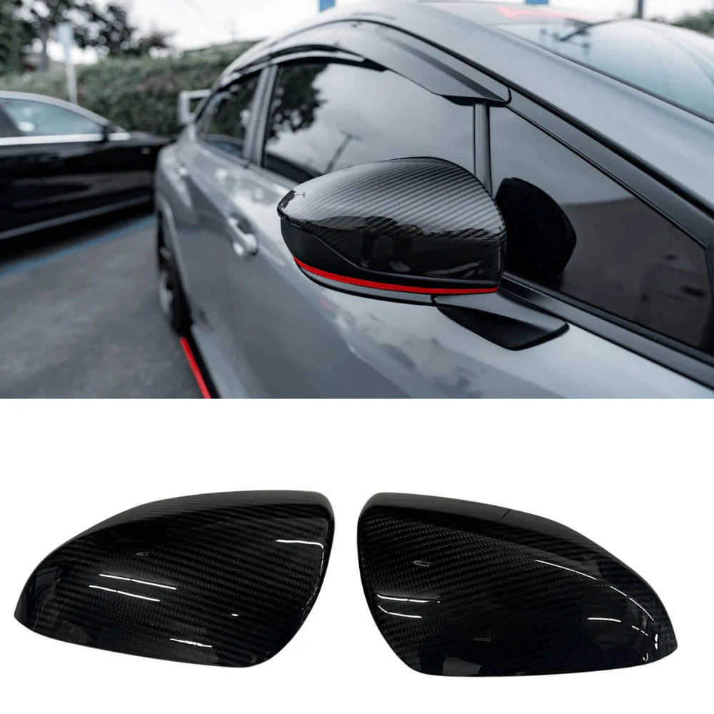 Carbon Fiber Mirror Caps