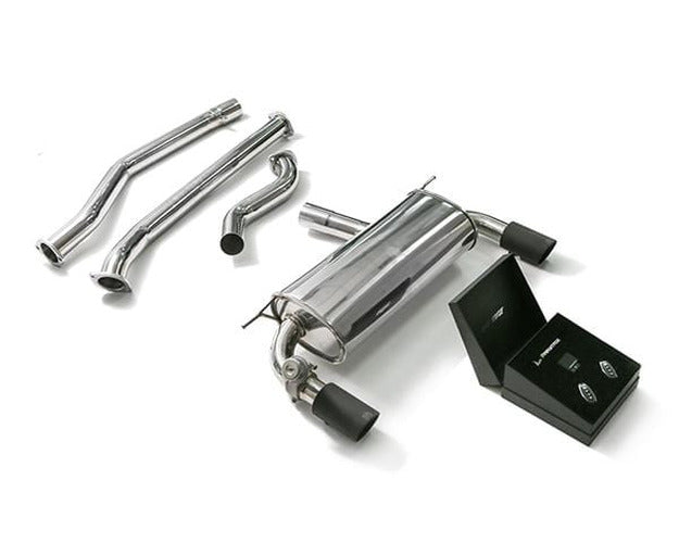 Valvetronic Cat-Back Exhaust System with Dual Carbon Tips