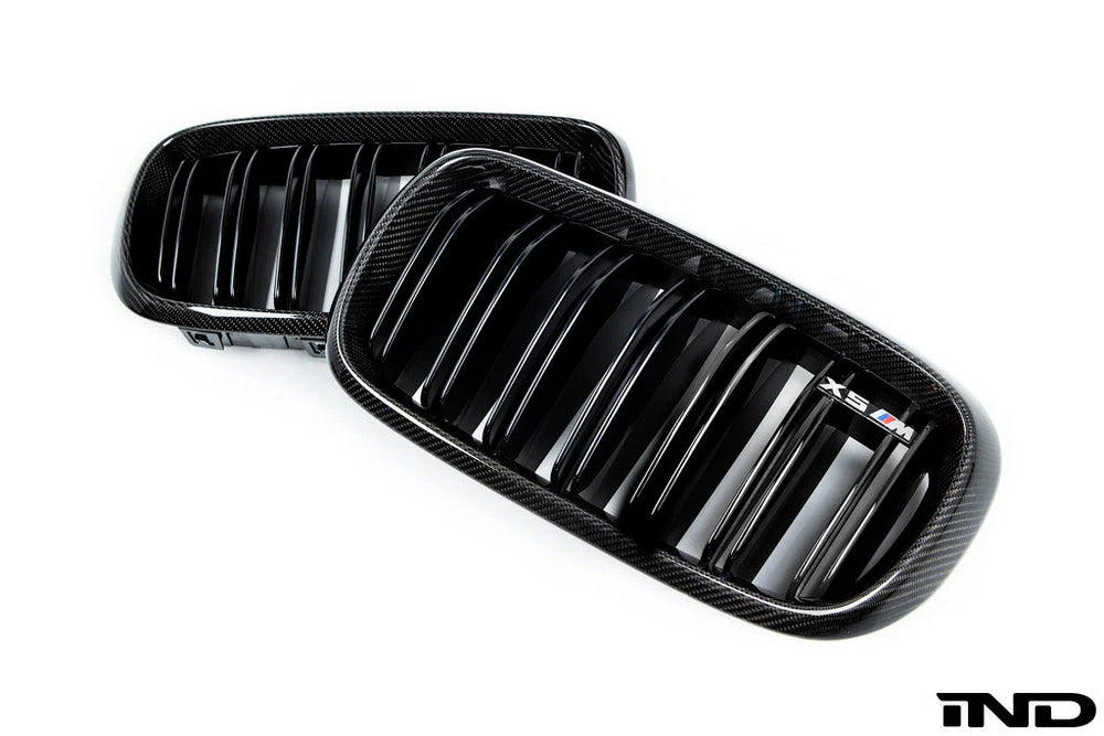 Carbon Front Grille Set