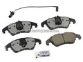 Front Ceramic Brake Pad Set w/ Wear Sensors