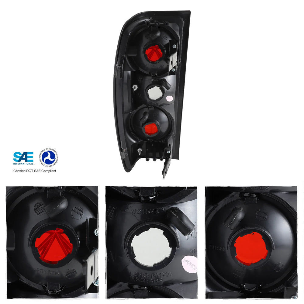Smoke Lens Tail Light Assembly