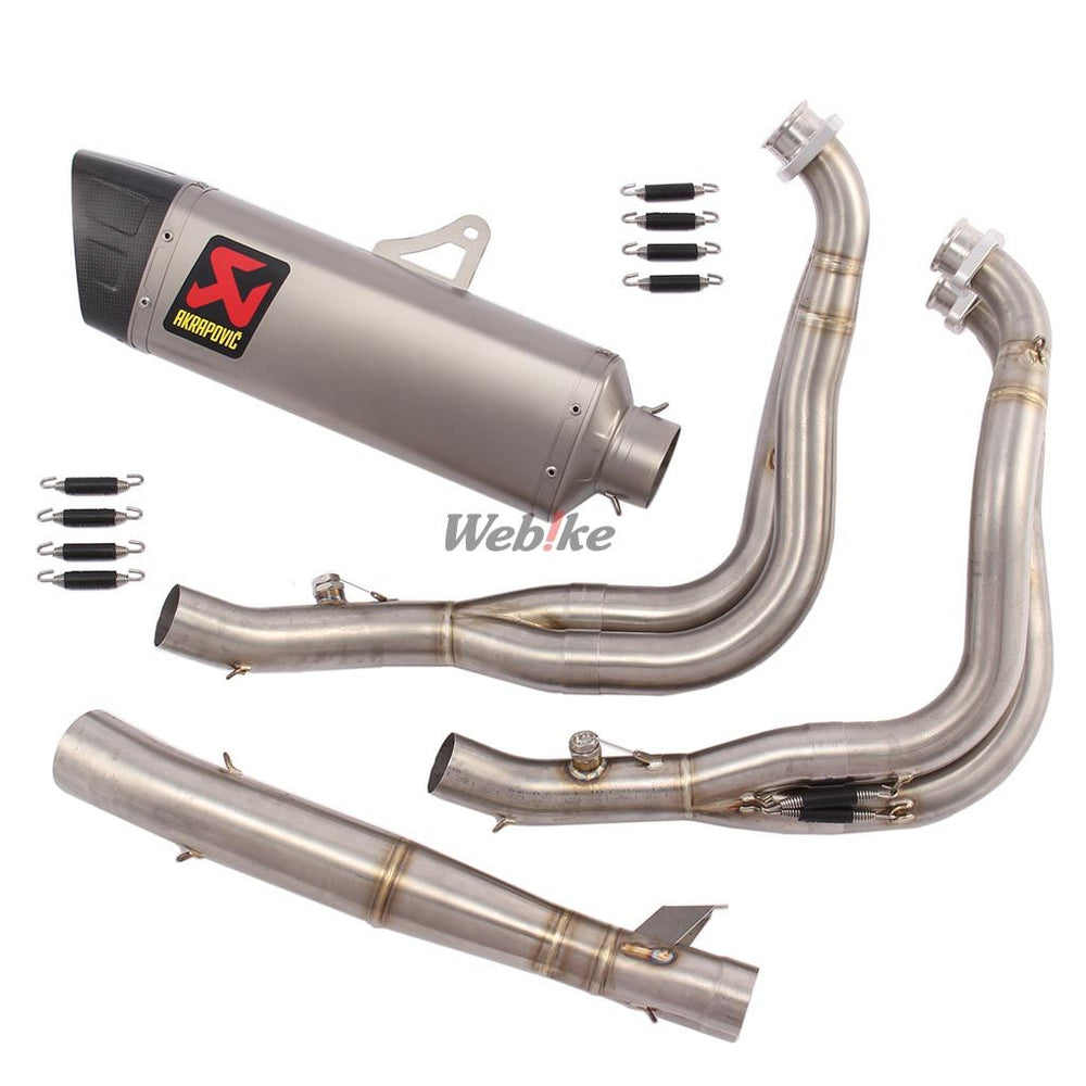 Racing Full Exhaust System Titanium