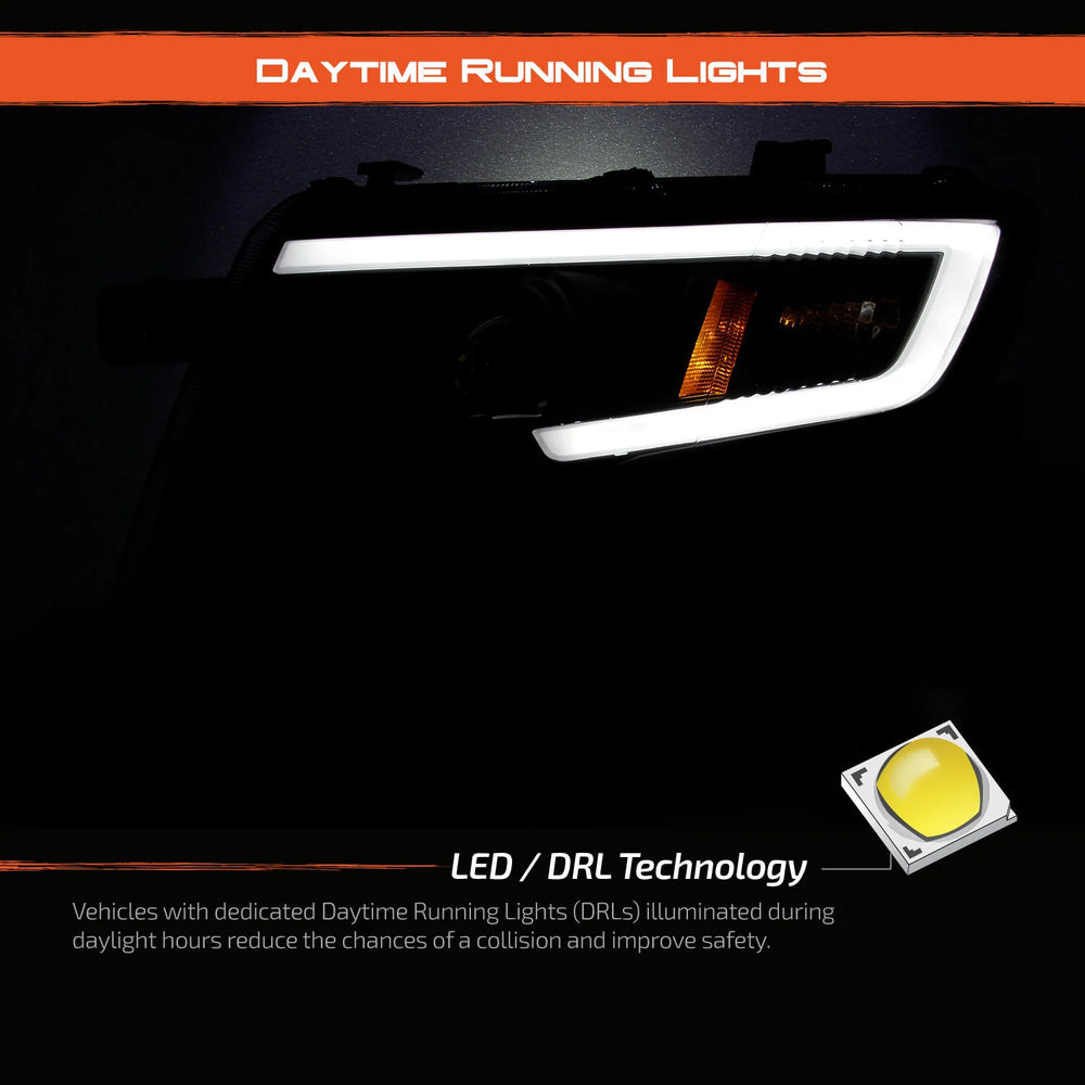 LED DRL Headlight Assembly