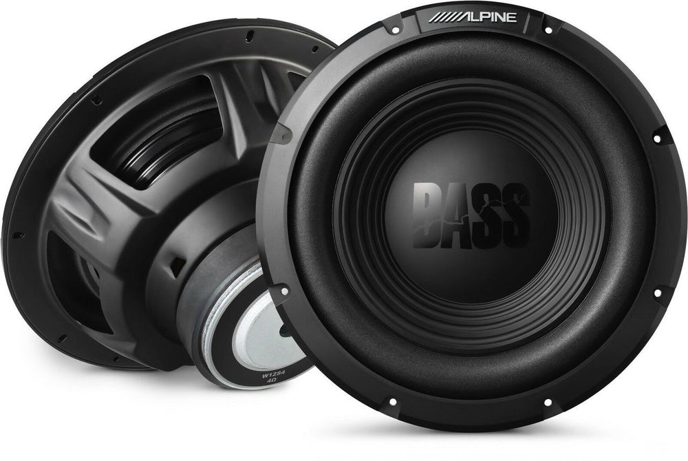 W12S4 12-Inch Single 4-Ohm Subwoofer
