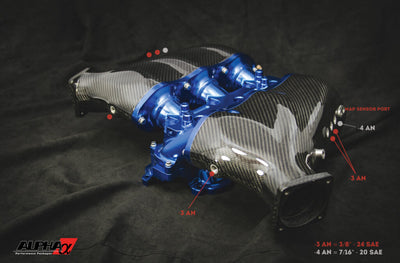 Carbon Fiber Intake Manifold for VR38