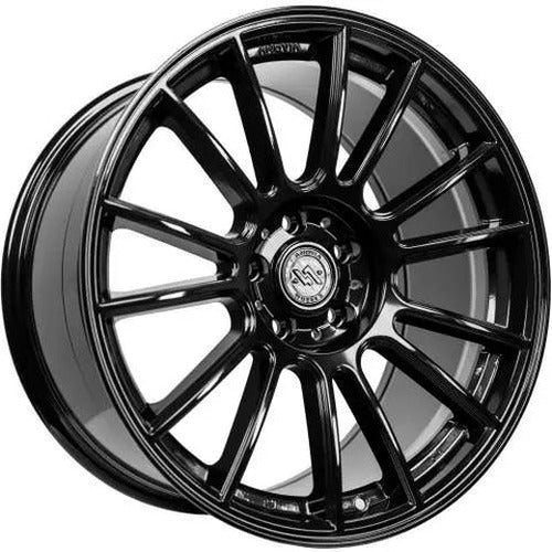 Kenzo 17x9 +35 5x114.3 Flow Formed Gloss Black Alloy Wheel