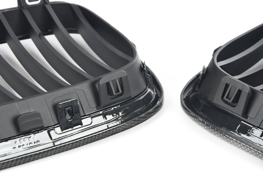 Carbon Front Grille Set