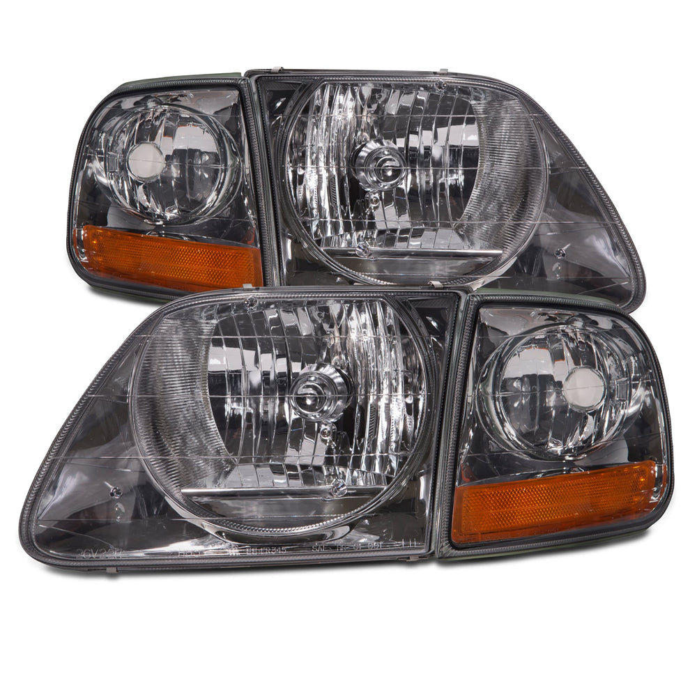 Lightning Style Headlights - 4-Piece Set
