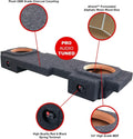 0113 AVALANCE/ESCALADE A19210CP DUAL 10IN SEALED CARPETED