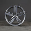 19-Inch 5-Split Spoke Grey Machined Alloy Wheel