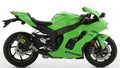 Indy Race Silencer with Titanium Link Pipe and Carbon Fiber