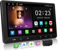 10.1-Inch Double-DIN Android Car Stereo with Wireless CarPlay