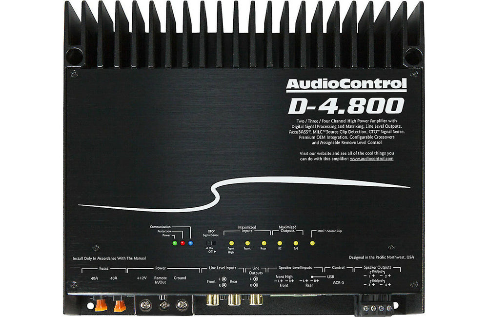 4-Channel Amplifier with DSP